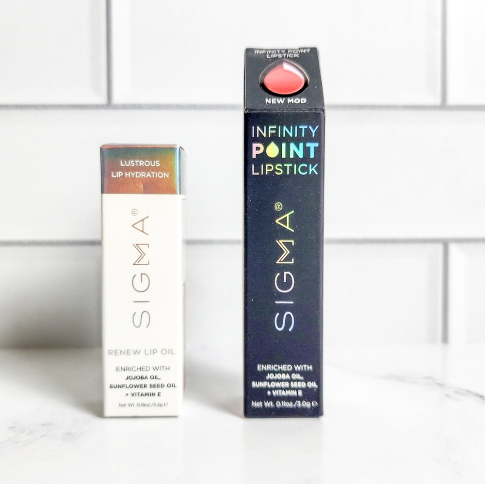 Sigma Infinity Point Lipstick & Renew Lip Oil
